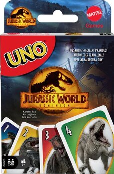 UNO kaardid Jurassic World, GXD72 hind ja info | Lauamängud ja mõistatused perele | hansapost.ee