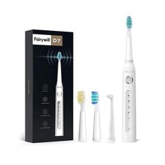 FairyWill Sonic toothbrush with head set 507 (White) цена и информация | Электрические зубные щетки | hansapost.ee