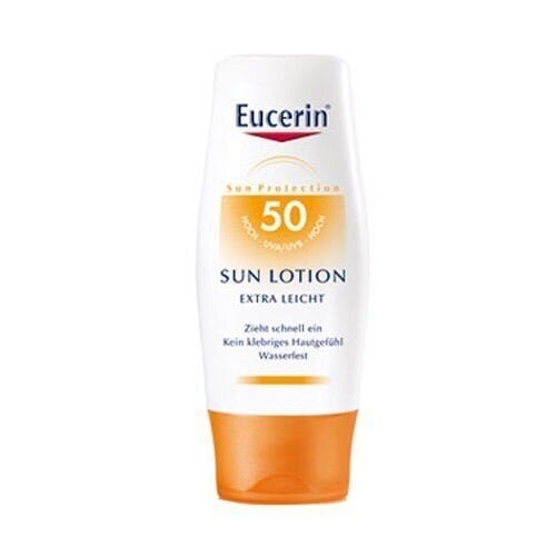 Kerge kreem Eucerin Ultra SPF 50 (Päikesekreem Extra Leicht), 150 ml цена и информация | Päikesekaitse ja päevitusjärgsed kreemid | hansapost.ee