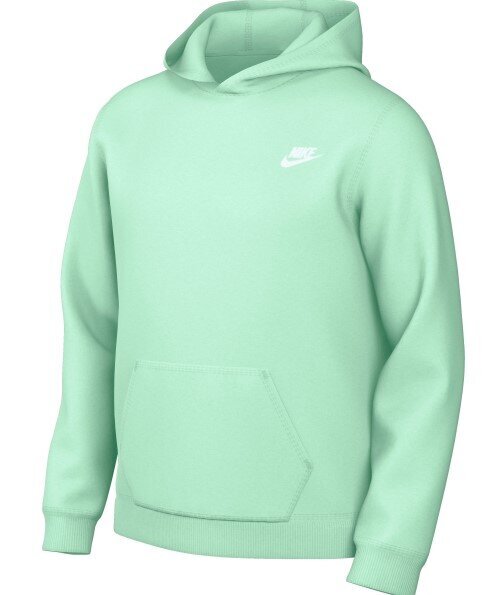 Nike laste dressipluus NSW HOODIE PO CLUB, mündiroheline hind ja info | Kampsunid, vestid ja jakid poistele | hansapost.ee