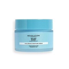 Niisutav kreem Revolution Skincare Revolution Skincare (hüaluroonhappega splash Boost), 50 ml цена и информация | Кремы для лица | hansapost.ee