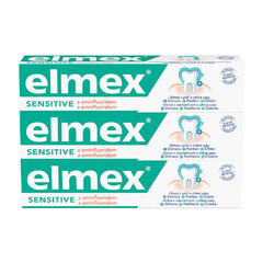 Hambapasta Elmex Sensitive Professional, 3 x 75 ml hind ja info | Hambaharjad, hampapastad ja suuloputusvedelikud | hansapost.ee