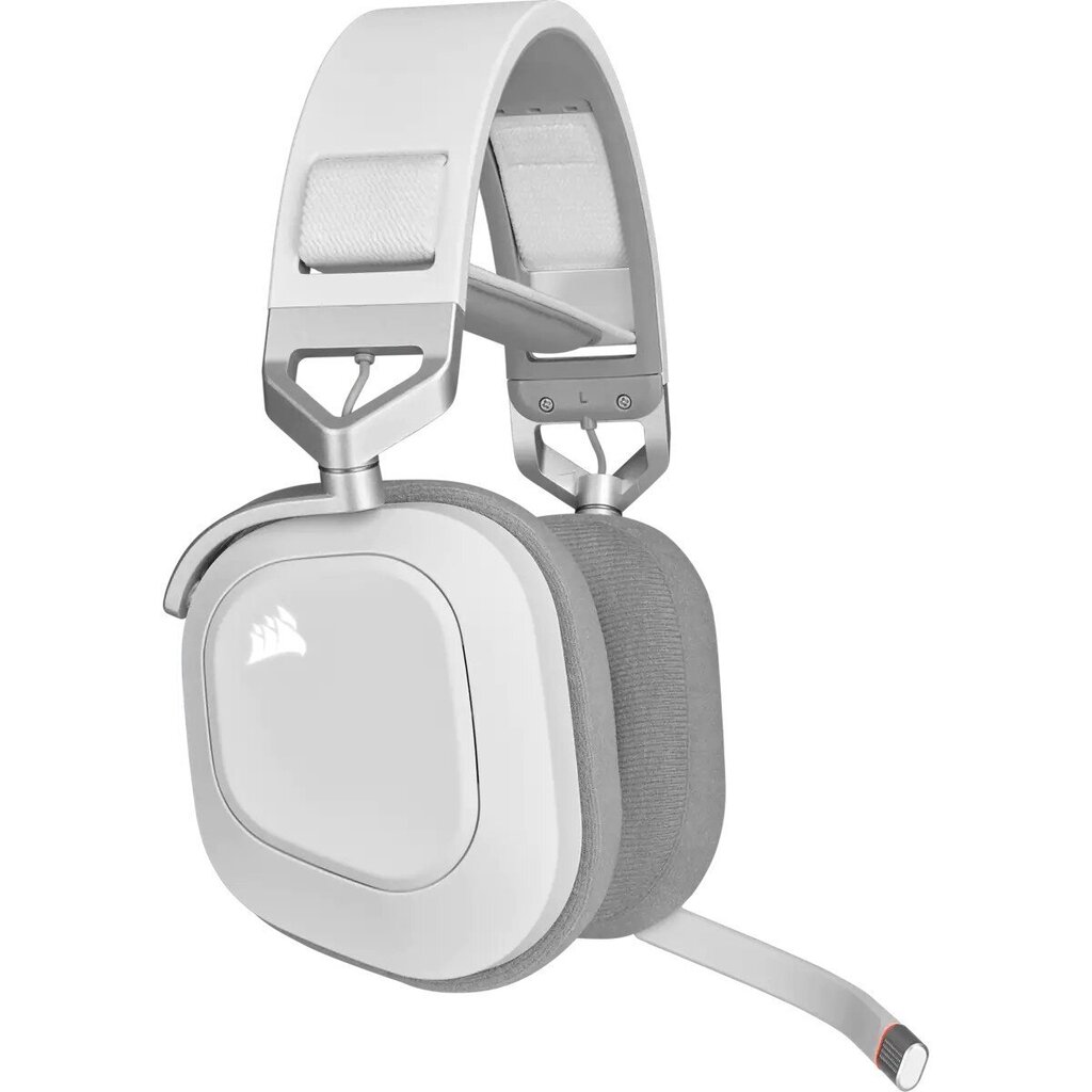 Juhtmevabad mänguri kõrvaklapid Corsair HS80 RGB - valge hind ja info | Kõrvaklapid | hansapost.ee