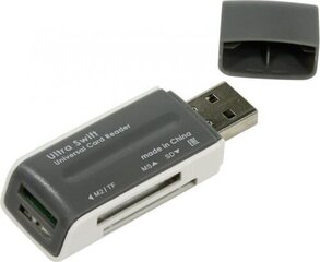 Defenderi universaalne kaardilugeja Ultra Swift USB 2.0 83260 hind ja info | USB adapterid ja jagajad | hansapost.ee