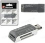 Defenderi universaalne kaardilugeja Ultra Swift USB 2.0 83260 цена и информация | USB adapterid ja jagajad | hansapost.ee
