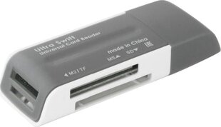 Defenderi universaalne kaardilugeja Ultra Swift USB 2.0 83260 hind ja info | USB adapterid ja jagajad | hansapost.ee