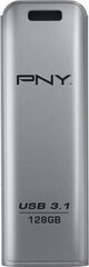 PNY FD128ESTEEL31G-EF цена и информация | USB накопители | hansapost.ee