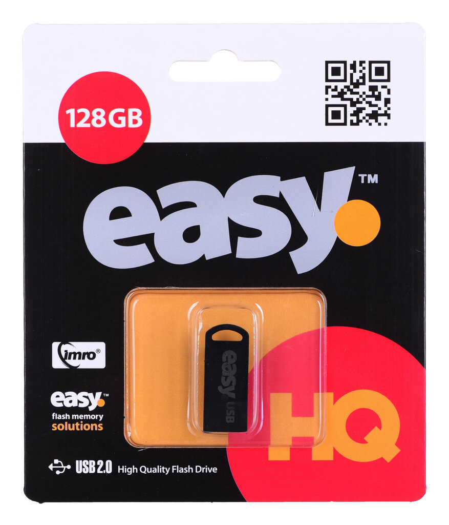 Imro USB 2.0 Easy/ 128GB USB hind ja info | Mälupulgad | hansapost.ee