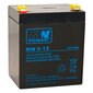 Aku MWPower MW 12V 5Ah F2(250) AGM hind ja info | Autoakud | hansapost.ee