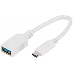 Переходник Vivanco USB C - USB A, 3.0, 10 cm (45284) цена и информация | Адаптеры, USB-разветвители | hansapost.ee