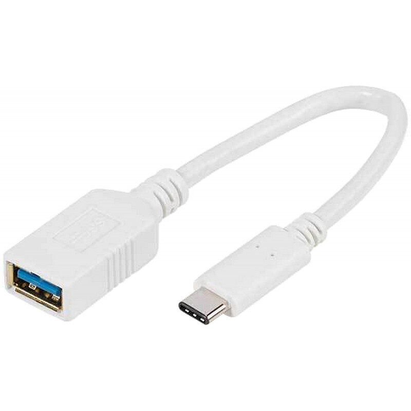 Adapter Vivanco USB C - USB A, 3.0, 10 cm (45284) цена и информация | USB adapterid ja jagajad | hansapost.ee