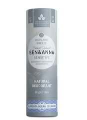 Deodorant tundlikule nahale Highland Breeze, 60 g, Ben&Anna hind ja info | Deodorandid | hansapost.ee