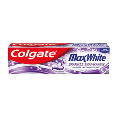 Valgendav hambapasta Colgate Max White Sparkle Diamonds, 75 ml hind ja info | Hambaharjad, hampapastad ja suuloputusvedelikud | hansapost.ee