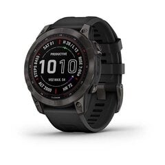 Garmin fēnix® 7 Sapphire Solar Black DLC Titanium/Black hind ja info | Nutikellad, laste nutikellad | hansapost.ee