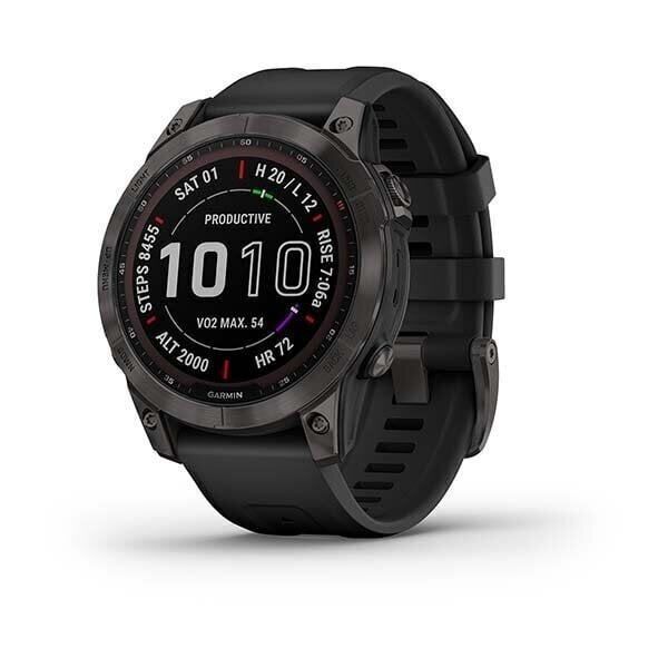 Garmin fēnix® 7 Sapphire Solar Black DLC Titanium/Black цена и информация | Nutikellad, laste nutikellad | hansapost.ee