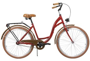 Велосипед городской AZIMUT City Lux 26" 2021, красный цена и информация | Azimut Спорт, досуг, туризм | hansapost.ee