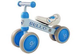 Балансировочный велосипед Bello, синий цена и информация | Балансировочные велосипеды | hansapost.ee