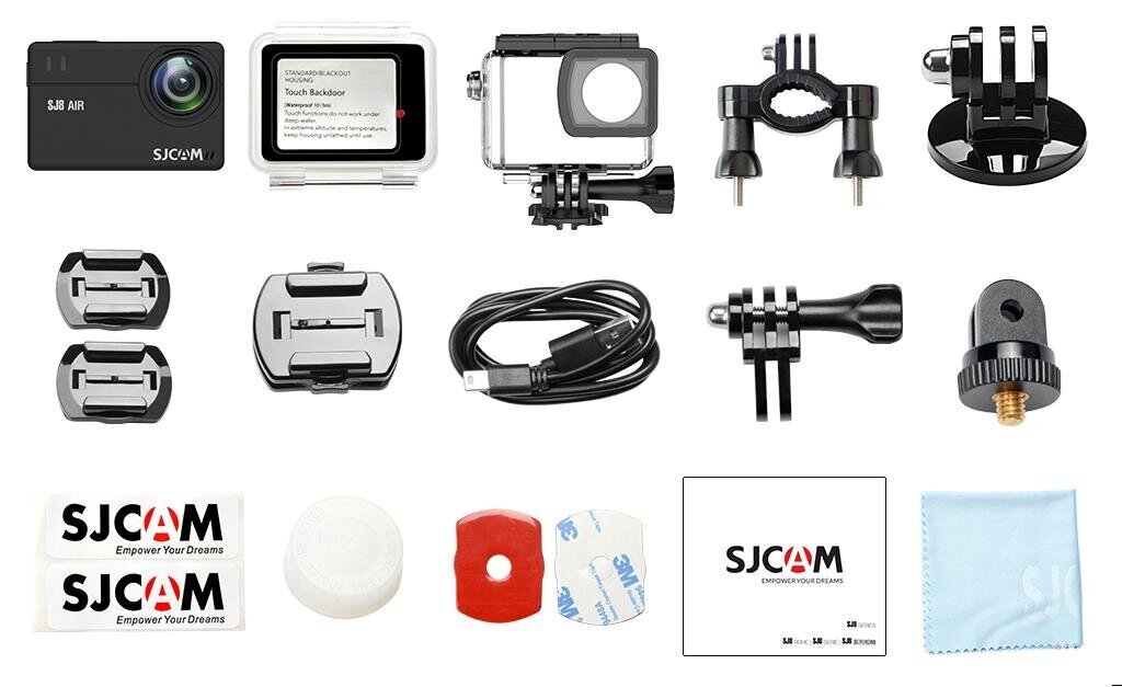 Sjcam SJ8 AIR, White hind ja info | Seikluskaamerad, GoPro | hansapost.ee