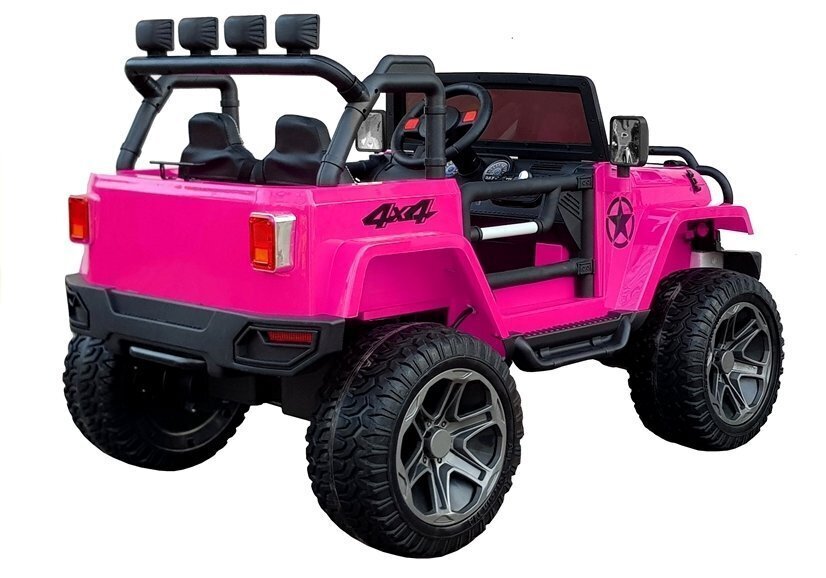 Laste elektriauto Jeep WXE-1688, roosa hind ja info | Laste elektriautod | hansapost.ee