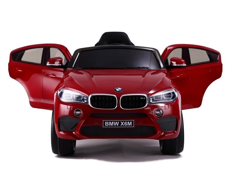 Elektriline maastur lastele BMW X6M, värvitud punane hind ja info | Laste elektriautod | hansapost.ee