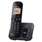 Juhtmevaba lauaatelefon Panasonic KX-TGC220FXB , must цена и информация | Lauatelefonid | hansapost.ee