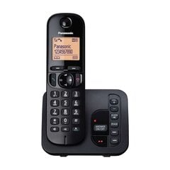 Panasonic KX-TGC220FXB Cordless phone, Черный цена и информация | Стационарные телефоны | hansapost.ee