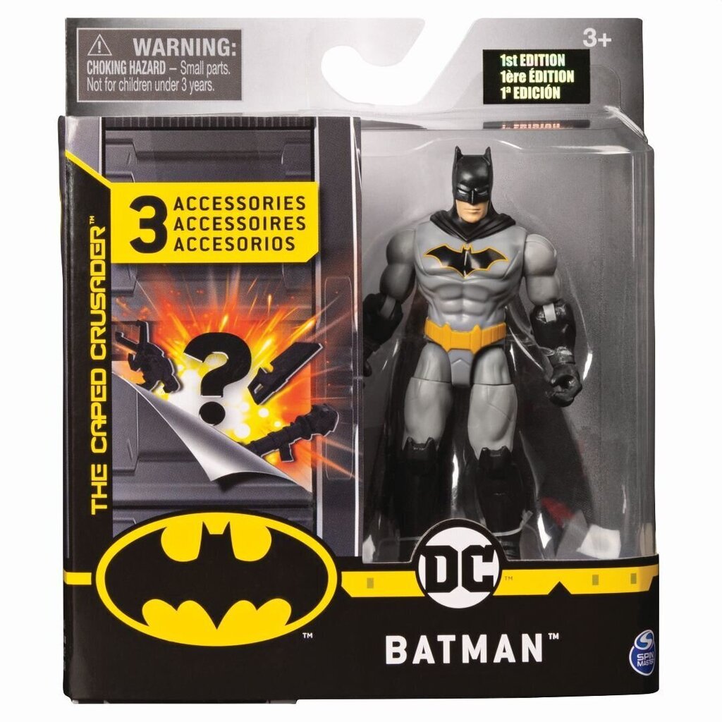 BATMAN põhikuju, 4” sortiment, 6055946 цена и информация | Fännitooted mänguritele | hansapost.ee