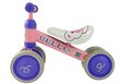 Tasakaaluratas Bello Double Wheels, roosa цена и информация | Jooksurattad lastele | hansapost.ee