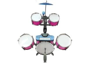 5 барабанов с микрофоном - розовый цвет цена и информация | Игрушки для мальчиков | hansapost.ee