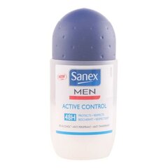 Шариковый дезодорант Sanex Men Active Control, 50 мл цена и информация | Дезодоранты | hansapost.ee