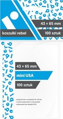 Протекторы для карт Rebel Mini USA (43 x 65 мм), 100 шт. цена и информация | Настольные игры | hansapost.ee