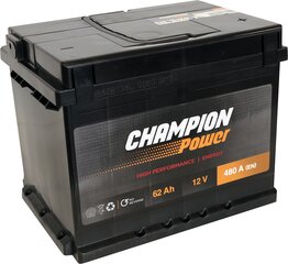 Аккумулятор Champion Power 62AH 480A цена и информация | Champion Power Аккумуляторы и зарядные устройства | hansapost.ee