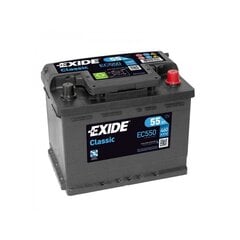 Aku EXIDE EC550 55 Ah 460 A EN 12V hind ja info | Exide Outlet - lõpumüük | hansapost.ee