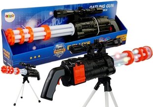 Снайперская винтовка с батарейным питанием. Вращающаяся полицейская пушка, 62 см цена и информация | Игрушки для мальчиков | hansapost.ee