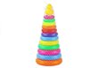 40 cm kõrguste rõngastega püramiidmõistatus hind ja info | Arendavad laste mänguasjad | hansapost.ee