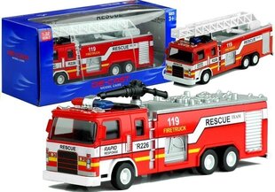 Пожарная машина с 2-мя лестницами 1:32 цена и информация | Игрушки для мальчиков | hansapost.ee