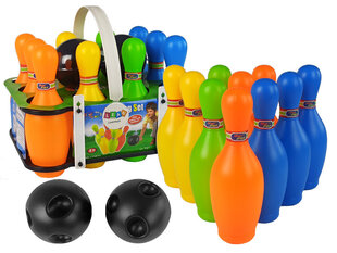 Красочный набор для боулинга, 10 предметов цена и информация | Игрушки для мальчиков | hansapost.ee