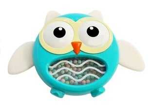 Öökull Baby Rattle Teether, sinine цена и информация | Игрушки для малышей | hansapost.ee