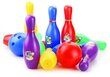 Värvikas bowlingukomplekt hind ja info | Lauamängud ja mõistatused perele | hansapost.ee