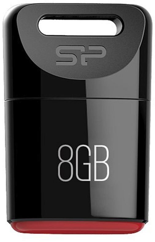 Silicon Power memory USB Touch T06 8GB USB 2.0 Black hind ja info | Mälupulgad | hansapost.ee