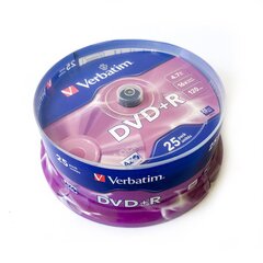 VERBATIM 43500, DVD+R цена и информация | USB накопители данных | hansapost.ee