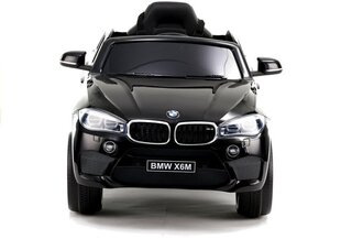 Laste elektriline auto BMW X6, must, lakitud kere цена и информация | Электромобили для детей | hansapost.ee