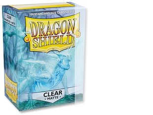 Kaardiümbrised Dragon Shield Matte Clear, 100 tk. hind ja info | Lauamängud ja mõistatused perele | hansapost.ee