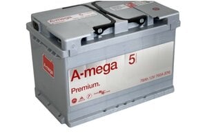 Aku A-Mega Premium 78 Ah 760A 12 V hind ja info | Autoakud | hansapost.ee