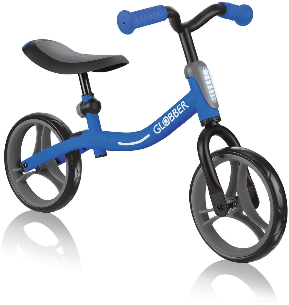 Tasakaalu jalgratas Globber Go Bike, must/sinine, 610-100 цена и информация | Jooksurattad lastele | hansapost.ee