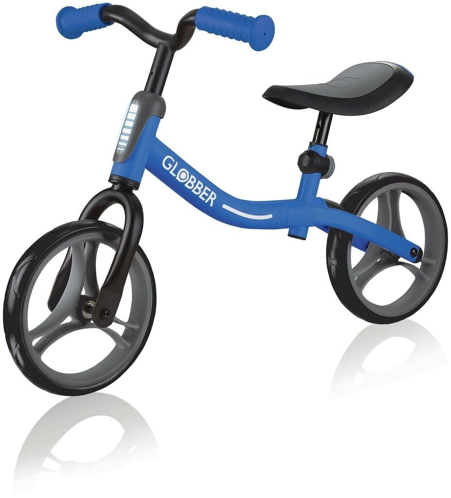 Tasakaalu jalgratas Globber Go Bike, must/sinine, 610-100 цена и информация | Jooksurattad lastele | hansapost.ee