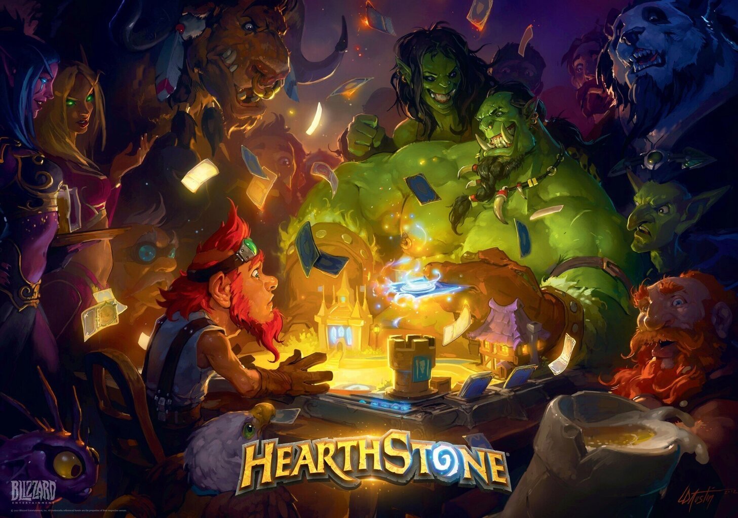 Пазл Hearthstone Heroes of Warcraft, 1000 деталей цена | hansapost.ee