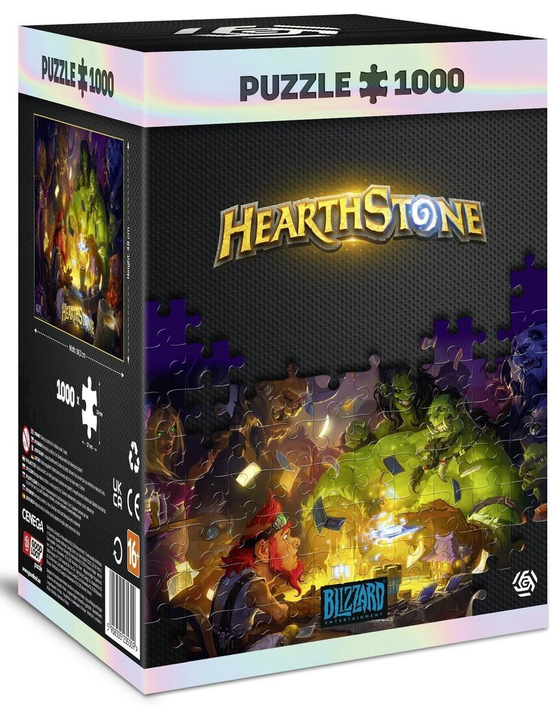 Пазл Hearthstone Heroes of Warcraft, 1000 деталей цена | hansapost.ee