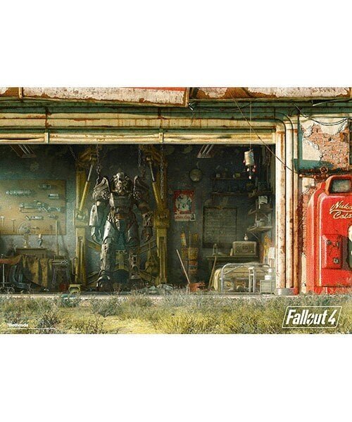 Pusle Fallout 4 Garage, 1000 tk. hind ja info | Pusled lastele ja täiskasvanutele | hansapost.ee