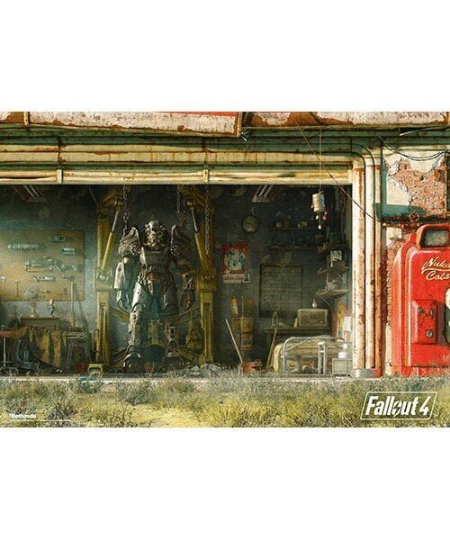 Pusle Fallout 4 Garage, 1000 tk. цена и информация | Pusled lastele ja täiskasvanutele | hansapost.ee